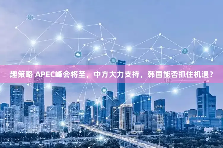 趣策略 APEC峰会将至，中方大力支持，韩国能否抓住机遇？